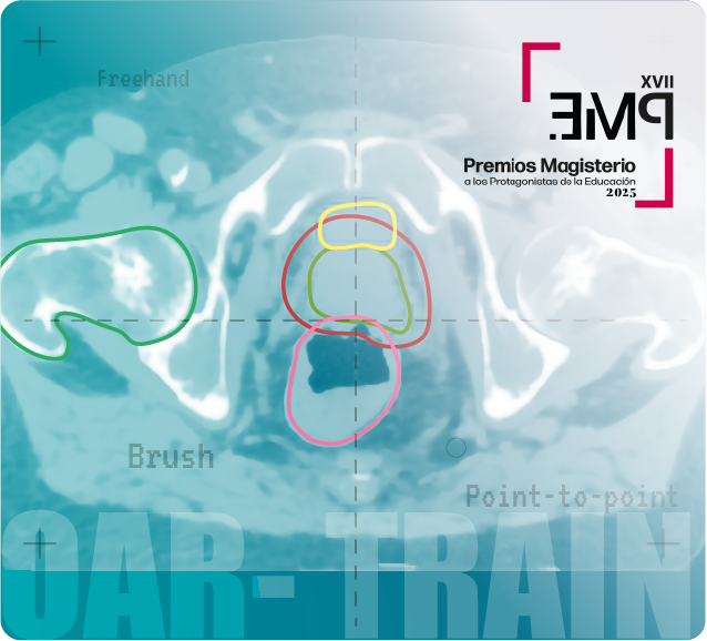oar-train-premio-magisterio-2025-innovacion-formacion-radioterapia-dosimetria